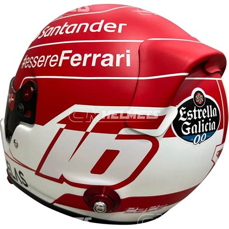 charles leclerc full size helmet.